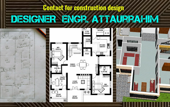I will design and render interior and exterior of house, building