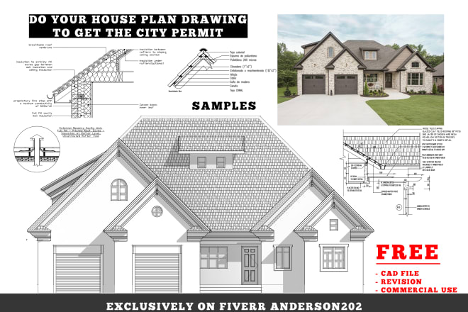 I will design architectural 2d drawings and floor plan in auto cad