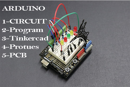 I will design arduino, esp32, iot circuit and programming