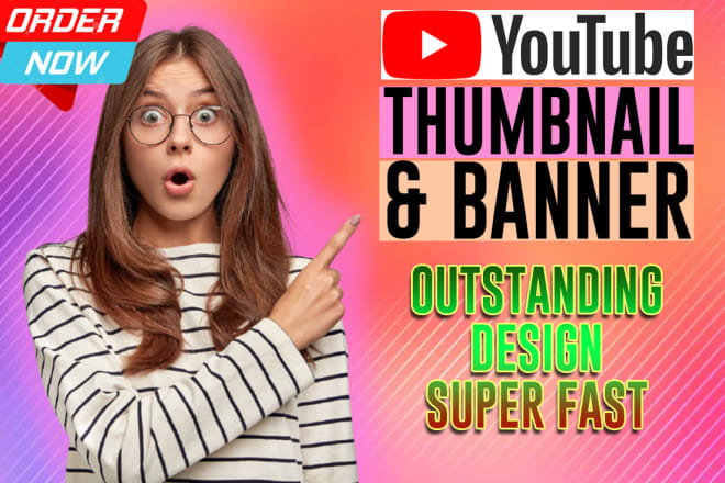 I will design attractive premium awesome video youtube thumbnail