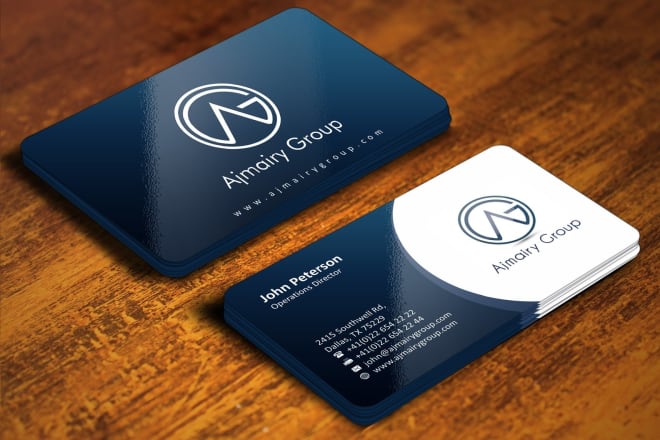 I will design awesome and professional business, name, visiting card