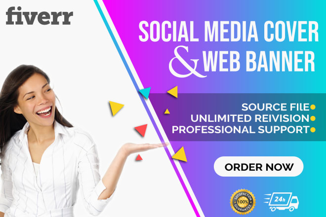I will design awesome social media cover and banner ads
