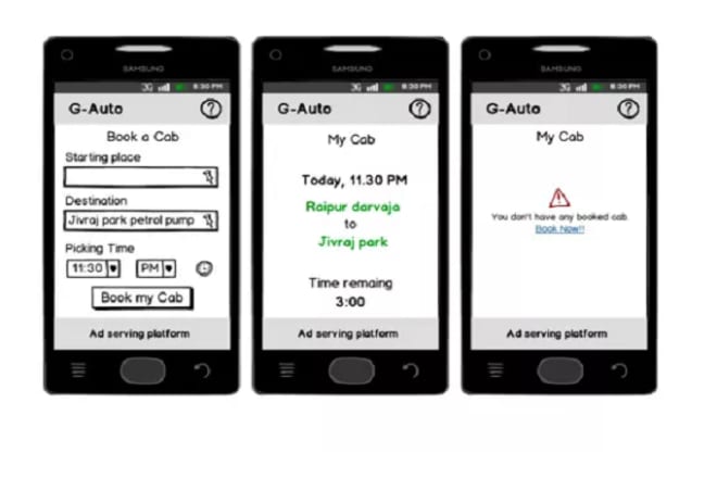 I will design balsamiq mokeups for Android,iPhone,Web app