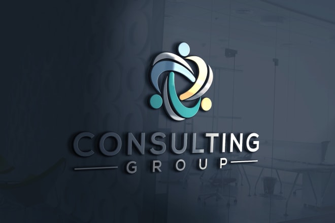 I will design contemporary financial, consulting, accounting logo