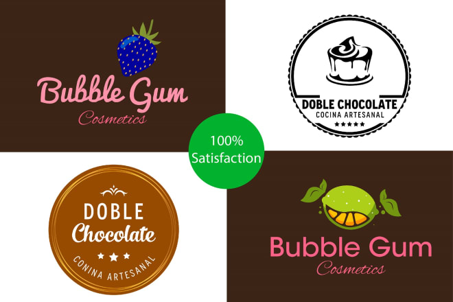 I will design cookies chocolate bar coffee tea restaurant logo