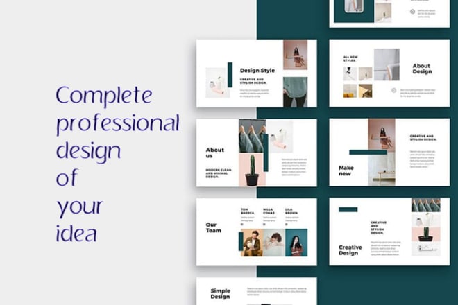 I will design corporate powerpoint presentation, pitch deck