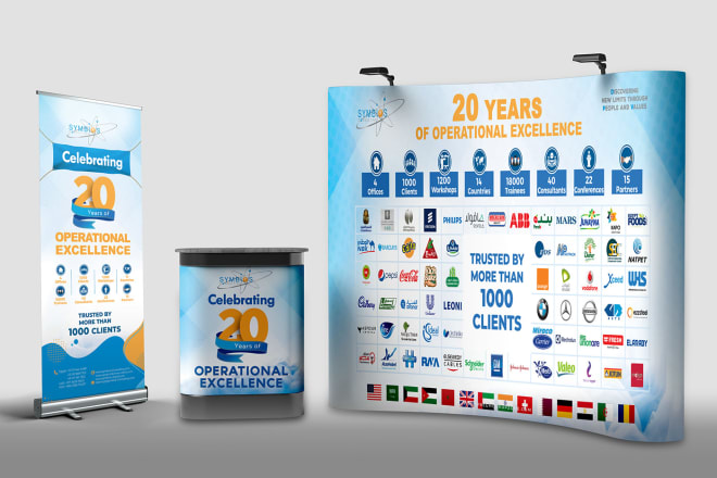 I will design creative billboard, banner and backdrop designs