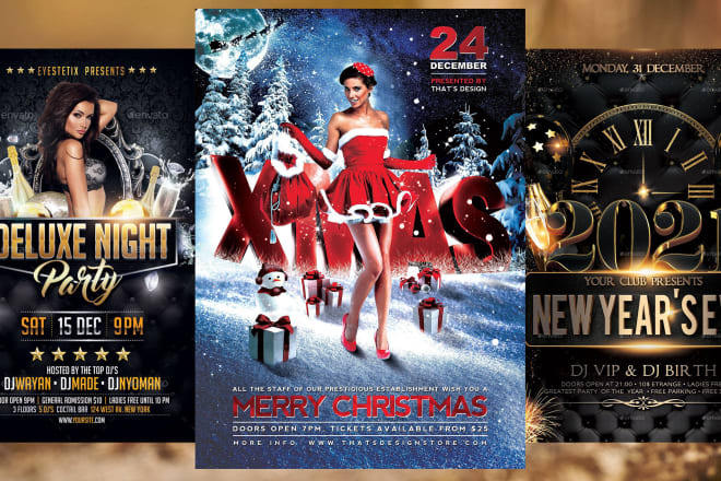 I will design eye catching event flyer poster cover in 5 hours