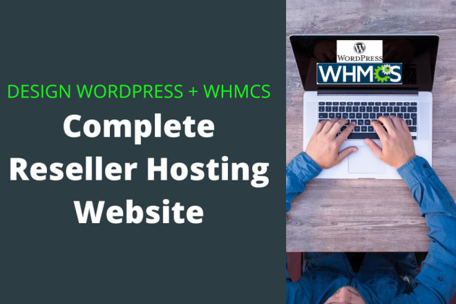 I will design hosting website in wordpress and whmcs configuration