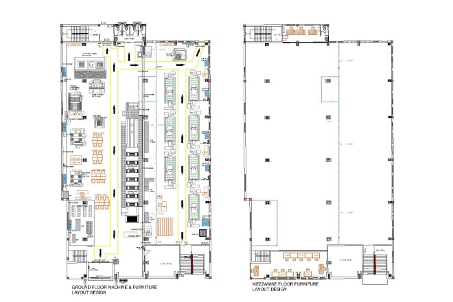 I will design layout any floor plan, residential, commercial building in autocad