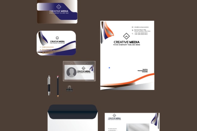 I will design logo and business card and stationery