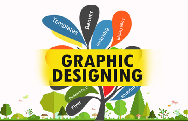 I will design logo, web graphics and ads, social media banners etc