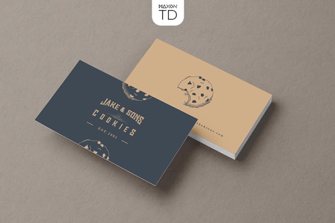 I will design minimal vintage business cards in 24 hours