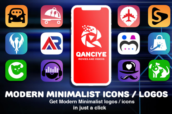 I will design modern app icon,website icon or logo design