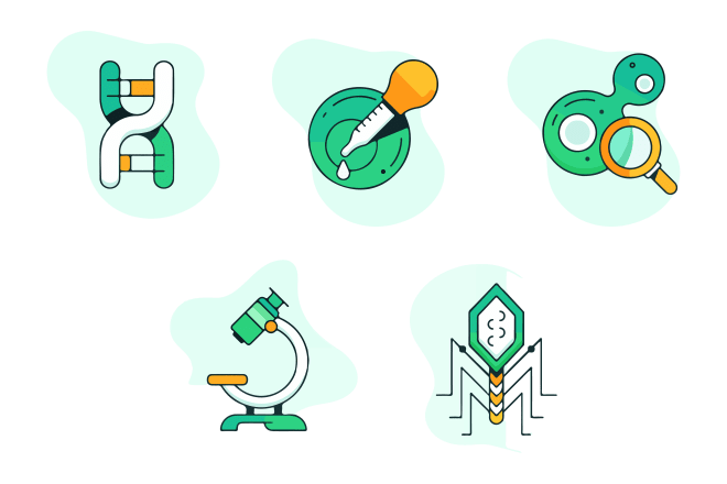 I will design modern custom outline icon set