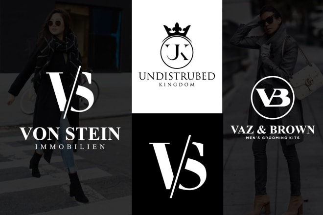 I will design modern luxury fashion monogram and clothing line logo