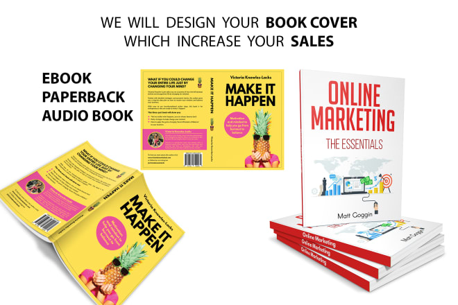 I will design professional book cover, book cover design or ebook cover