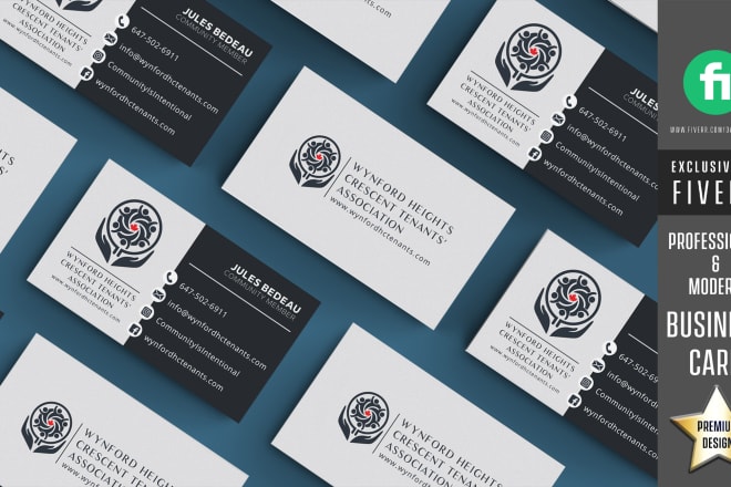 I will design professional modern business cards