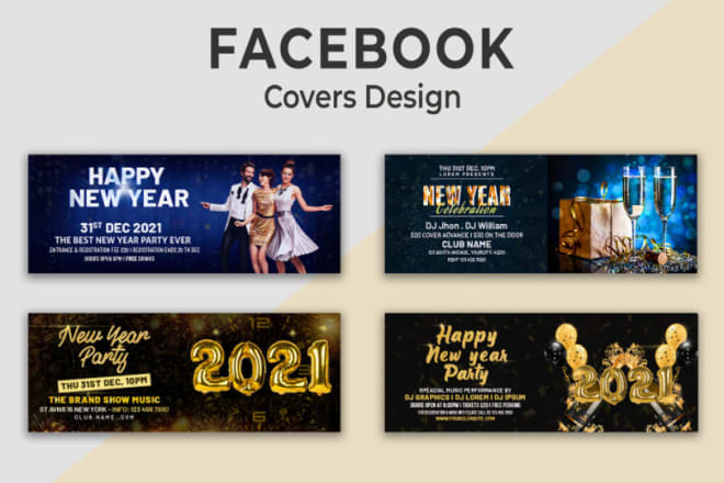 I will design the perfect christmas facebook cover photo banner