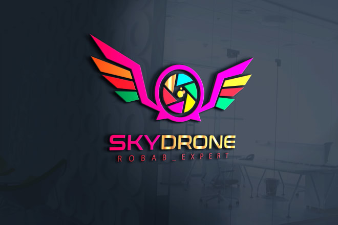 I will design unique, modern, drone, 3d, minimalist and photography logo