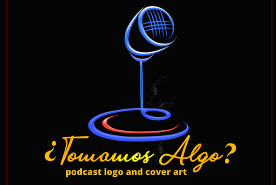 I will design your podcast logo and cover art