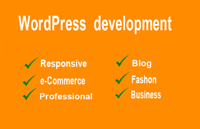 I will develop a awsome wordpress website deign professionally