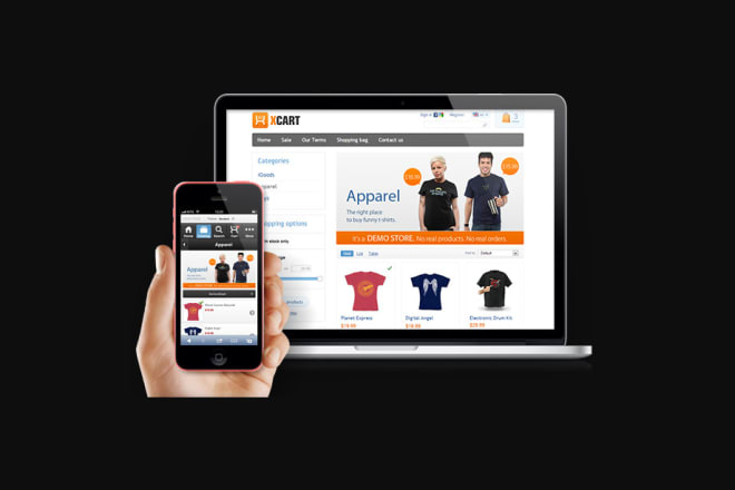 I will develop a native ecommerce app, android or ios, mobile app, online store app