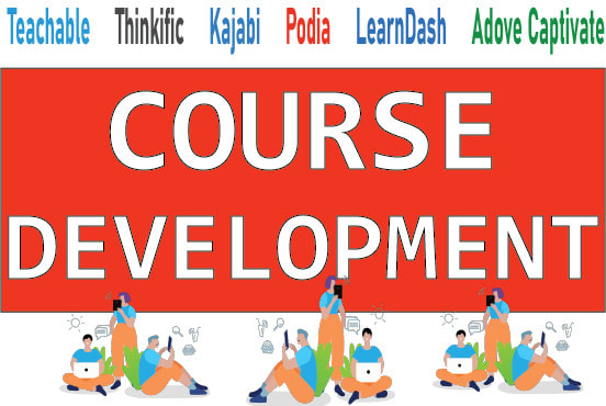 I will develop and create your course and online course