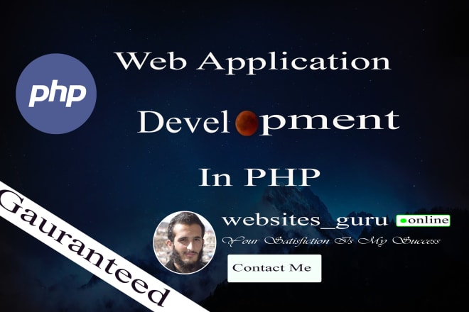 I will develop and design html5,css3,bootstrap,php website