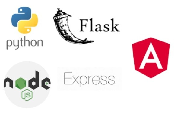I will develop rest apis using python flask and node express