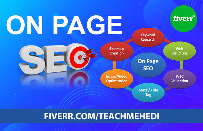 I will do advance on page SEO to improve your website ranking