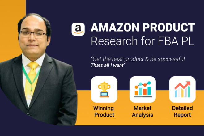 I will do amazon fba private label product research
