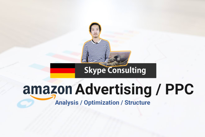 I will do an amazon advertisement, PPC consulting in german