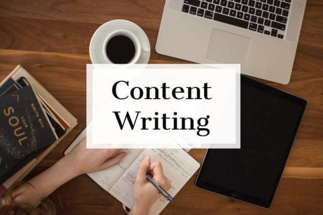 I will do any kind of non plagiarized content writing for you