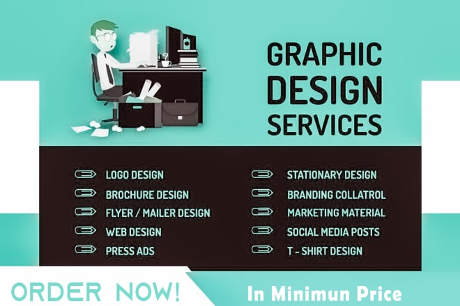 I will do any type of graphics design and illustration