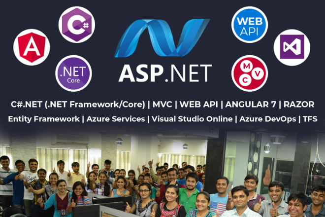 I will do asp dot net mvc or core web applications