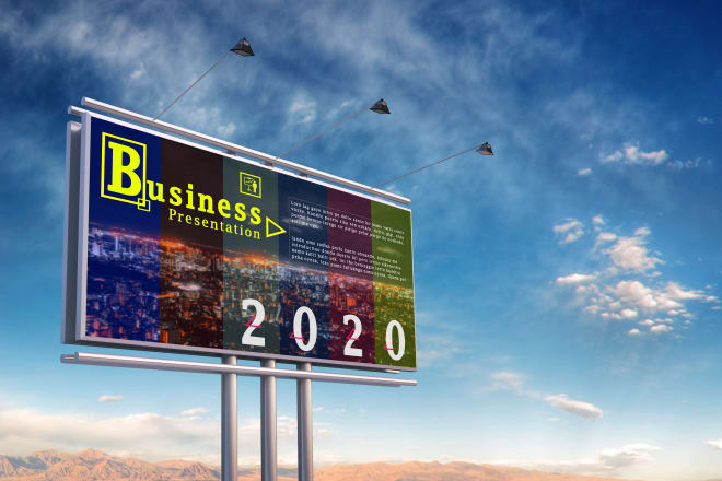 I will do awesome banner,billboard, poster design within 6 hours