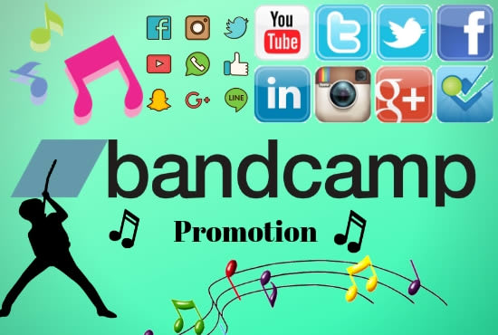 I will do best bandcamp music promotion for viral