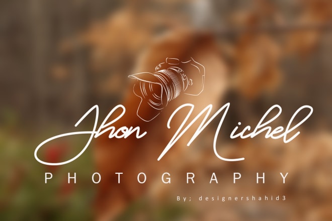 I will do best professional photography logo or signature watermark