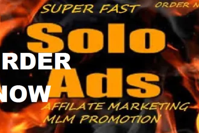 I will do best solo ads promotion MLM promotion and drive real traffic