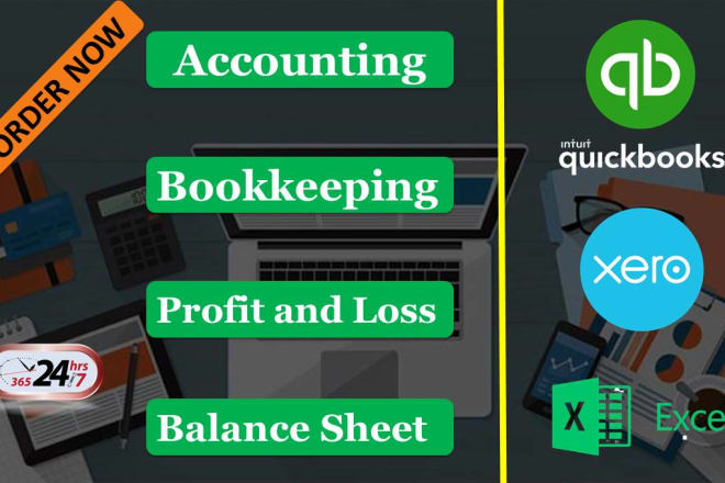 I will do bookkeeping using quickbooks, xero or excel