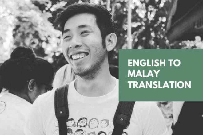 I will do concise english to malay translation for you