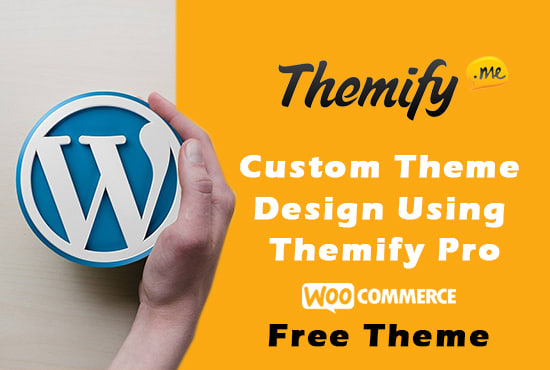 I will do custom wordpress website using themify pro