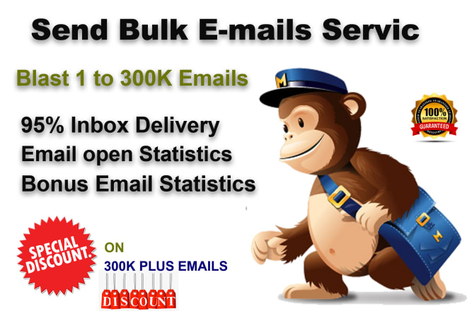 I will do email marketing, bulk emails send, email blast campaign