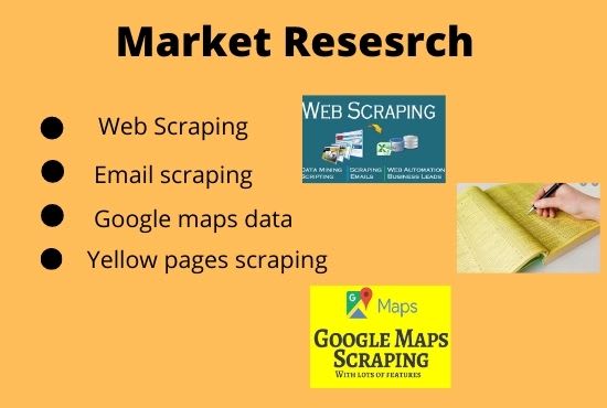 I will do endless google map scraping,b2b leads, lead generation