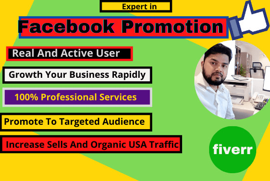 I will do facebook marketing and promotion your any business