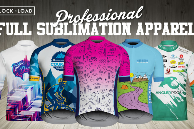 I will do full sublimation sportswear, polo, t shirt, jersey, hoodie, etc