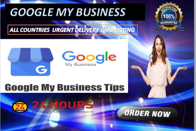 I will do google my business gmb listing without postcode