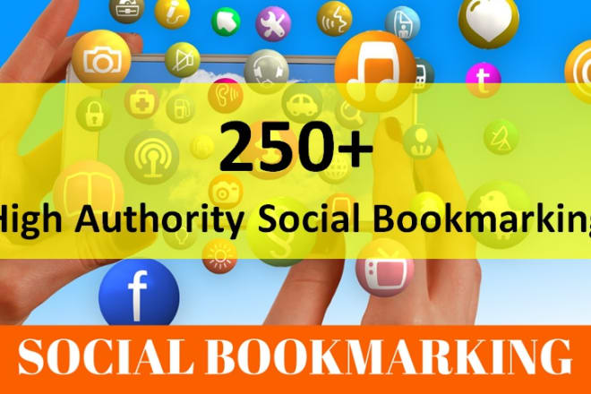 I will do high authority social bookmarking for high pa backlinks