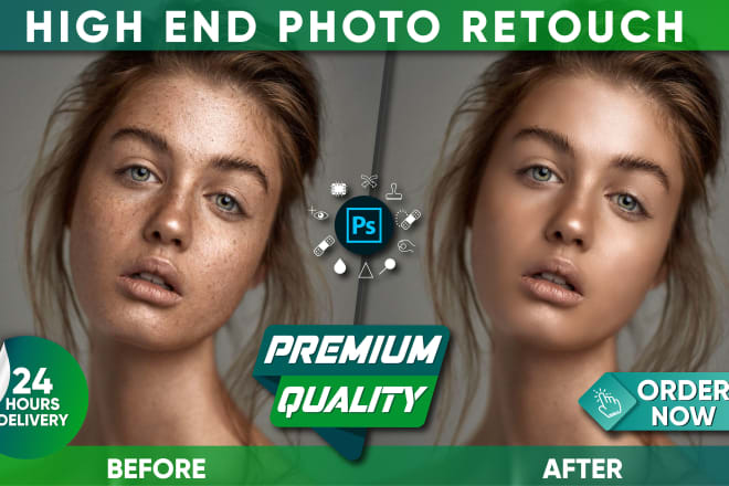 I will do high end photo retouch and edit 10 images for magazine